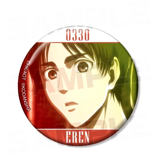 Eren Yeager Attack on Titan Trading Badge Vol. 2 [USED]