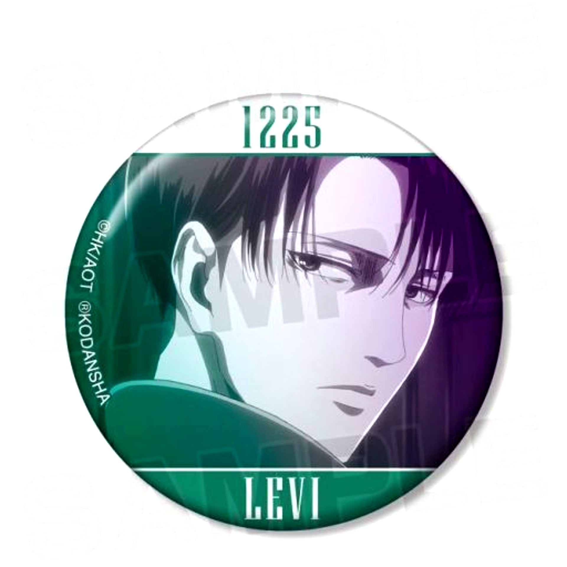 Levi Attack on Titan Trading Button Vol.2 [USED]
