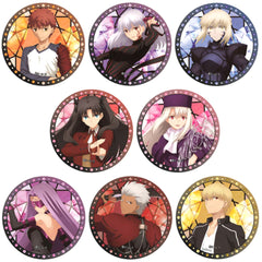 Fate/stay night: Heaven's Feel Shiro Emiya & Others Can Badge All 8 Types Set Buttons [USED]