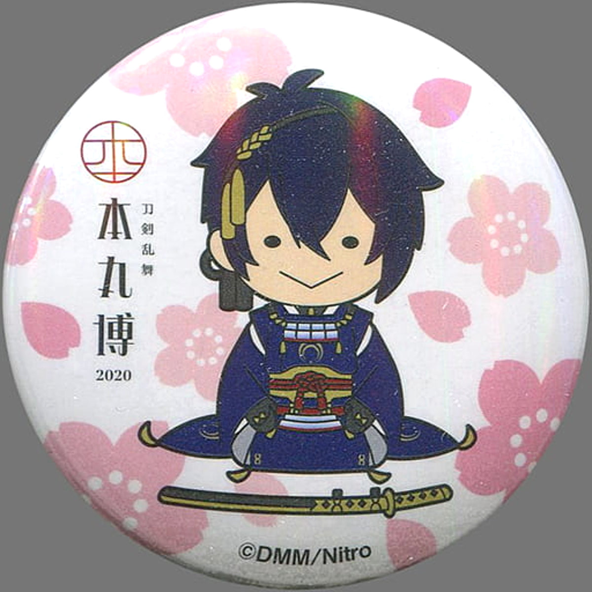 Touken Ranbu Mikazuki Munechika Can Badge Collection 1 Honmaru Expo 2020 Limited Buttons [USED]