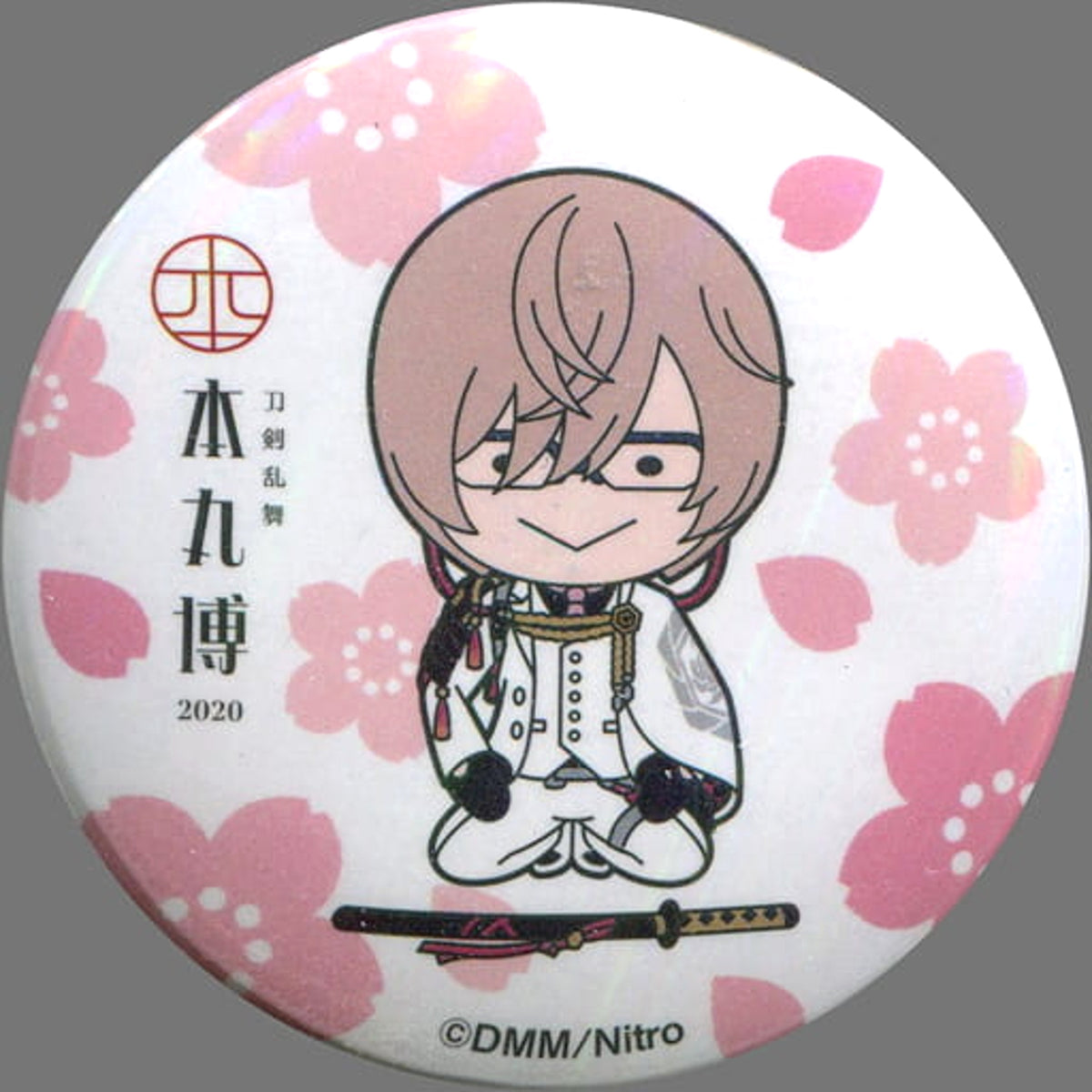 Touken Ranbu Kikkou Sadamune Can Badge Collection 4 Honmaru Expo 2020 Limited Buttons [USED]