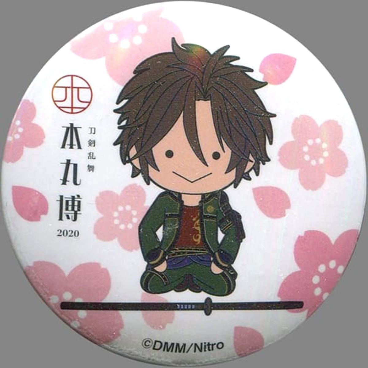 Touken Ranbu Otegine Can Badge Collection 7 Honmaru Expo 2020 Limited Buttons [USED]