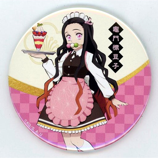 Nezuko Kamado Demon Slayer Kimetsu no Yaiba 75mm Button SWEETS PARADISE [USED]