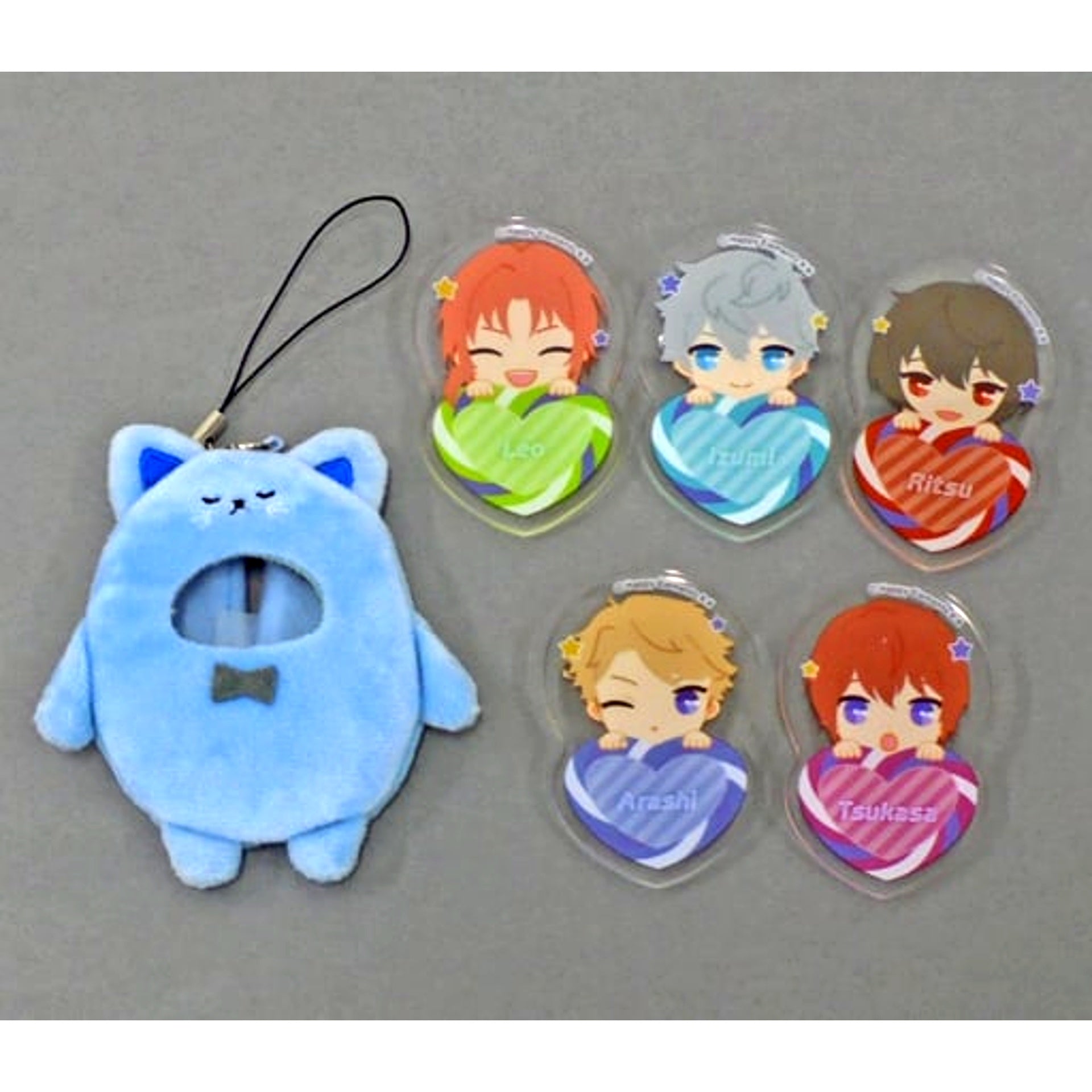 Knights Kigurumi Badge Special Set E Plush Ver. Ensemble Stars! Animate Girls Festival 2018 Goods [USED]