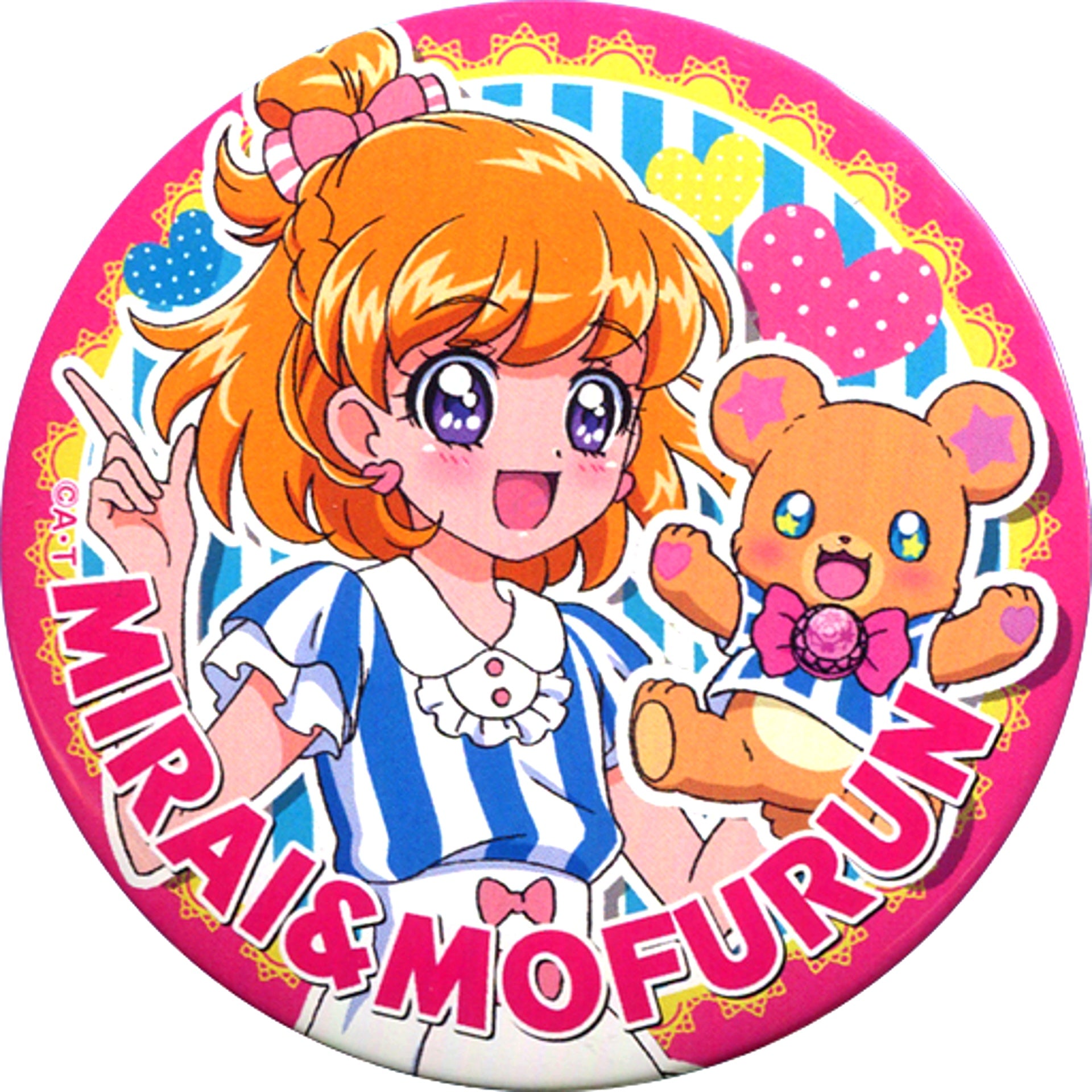 Mirai Asahina & Mofurun - Maho Girls Precure! Healin' Good Precure & Precure All Stars x Lawson Blind Badge Vol. 1 [USED]