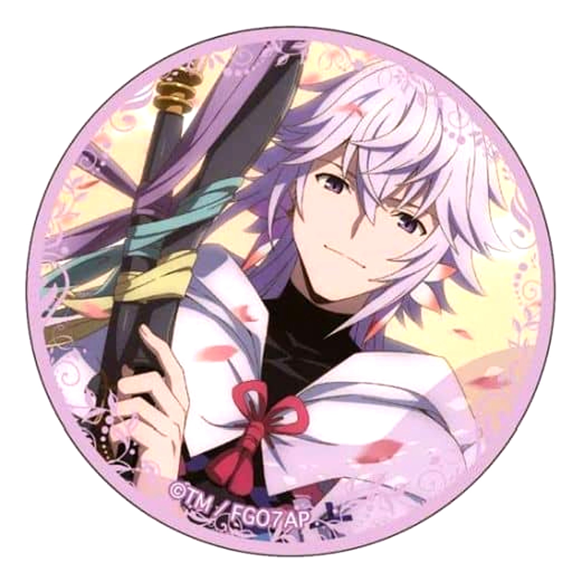 Fate/Grand Order Caster Merlin B Dream Glitter Can Badge Vol.2 Absolute Demonic Front Babylonia [USED]