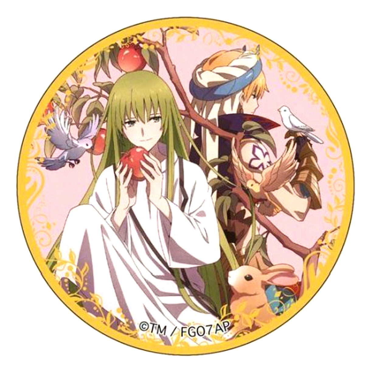 Gilgamesh & Enkidu Fate/Grand Order Absolute Demonic Front Babylonia Glitter Button Vol.2 [USED]