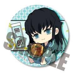 Demon Slayer: Kimetsu no Yaiba Muichirou Tokitou Furofuki Radish Gyugyutto Can Badge Part 4 Buttons [USED][Pre-Order]