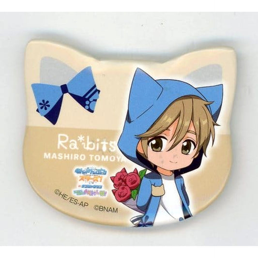 Ensemble Stars! Tomoya Mashiro Cat Shaped Can Badge Collection C Namja Town Search! Find! Hide And Seek Limited Buttons [USED]