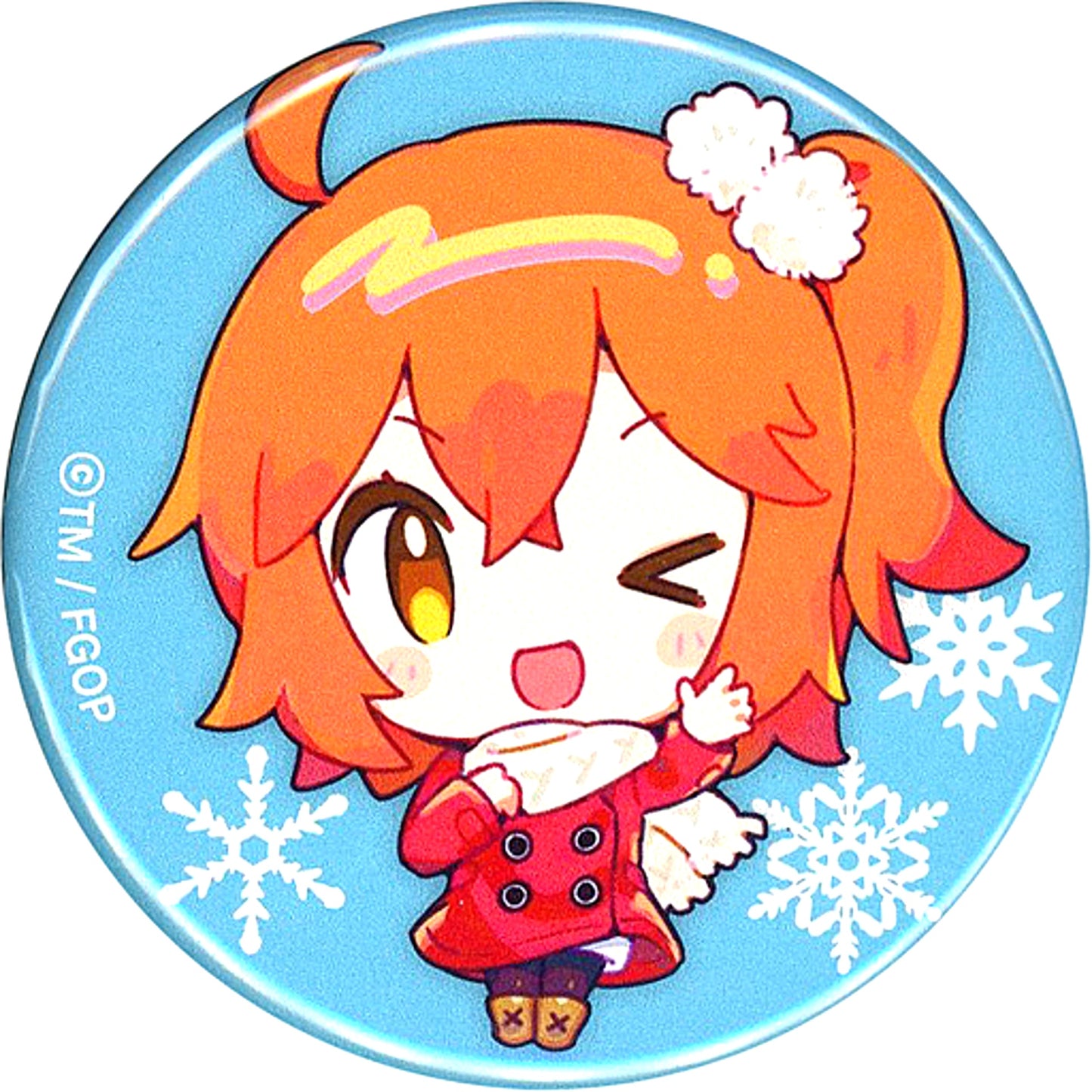 Gudako Normal Fate/Grand Order Namie Drawn Mini Character Trading Button Chaldea Park Caravan 2019-2020 [USED]