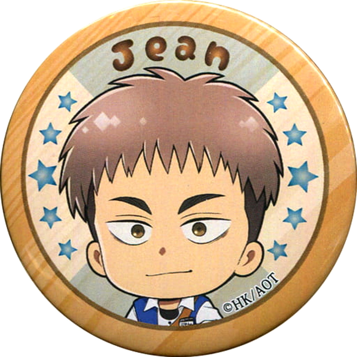 Attack on Titan Jean Kirstein Can Badge A Attack on Titan in Joypolis Season3 1st Edition Limited Buttons [USED]