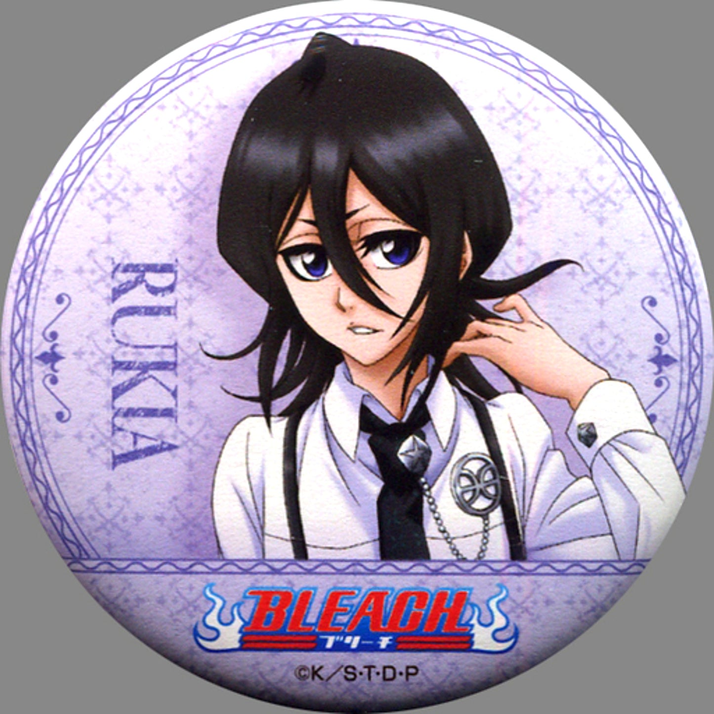 Rukia Kuchiki Prize E-2 Bleach Elegant Collections WEB Kuji Button [USED]