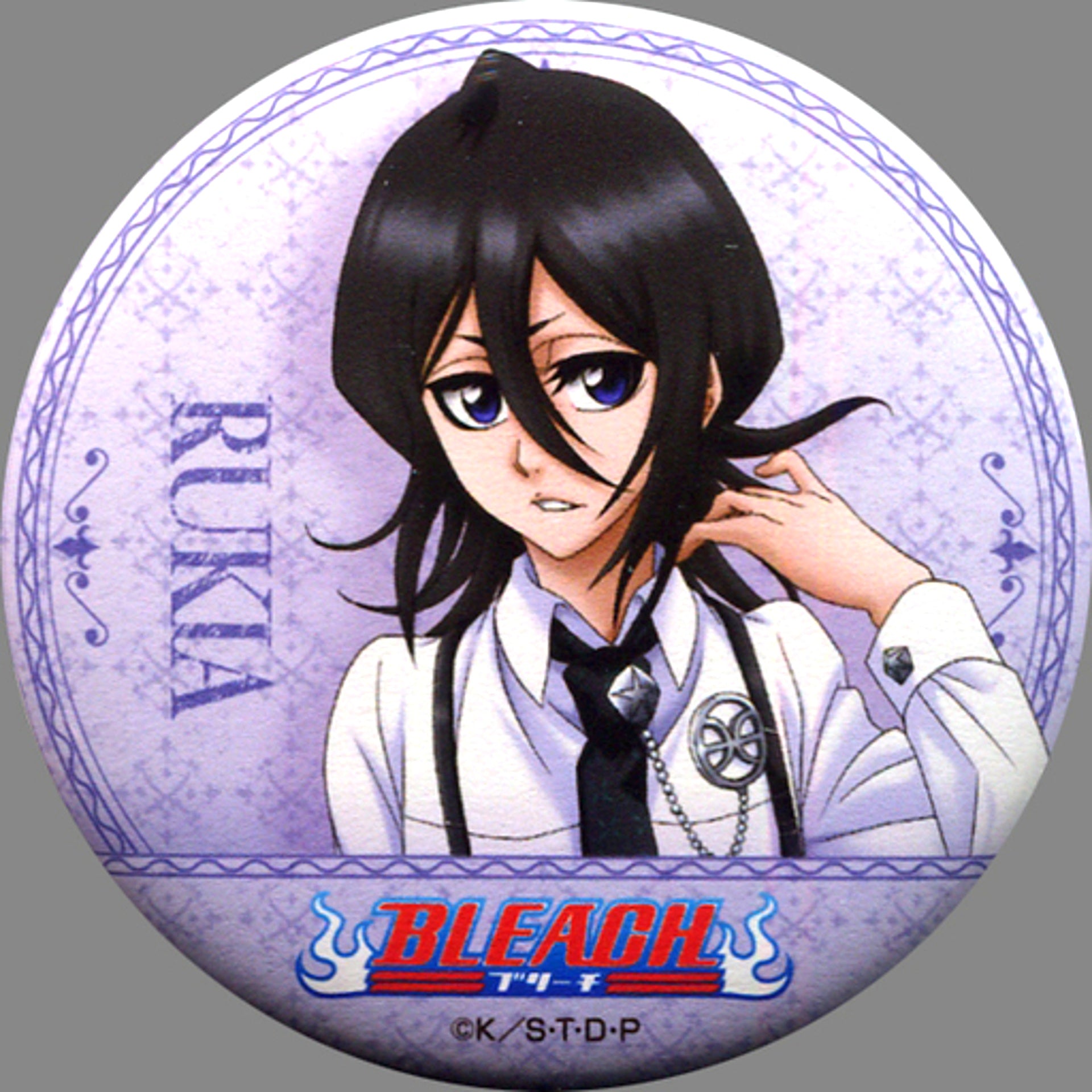 Rukia Kuchiki Prize E-2 Bleach Elegant Collections WEB Kuji Button [USED]