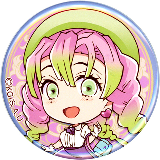 Mitsuri Kanroji Demon Slayer Wisteria Shopping Street Amiami Street in Akihabara Kimetsu Modern Trading Button [USED]