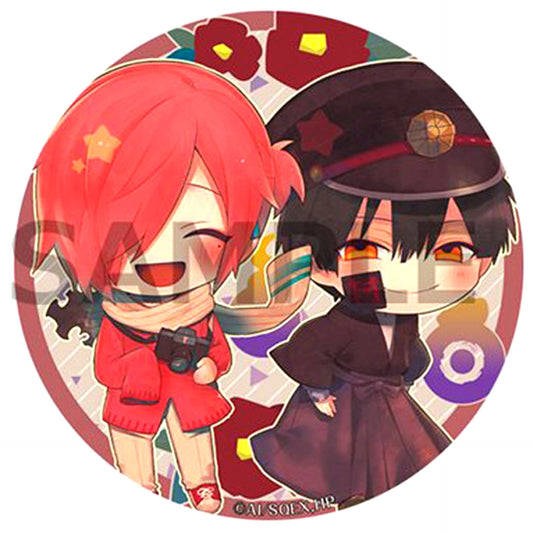 Sousuke Mitsuba & Tsukasa Toilet-Bound Hanako-kun Charatoria Button [USED]