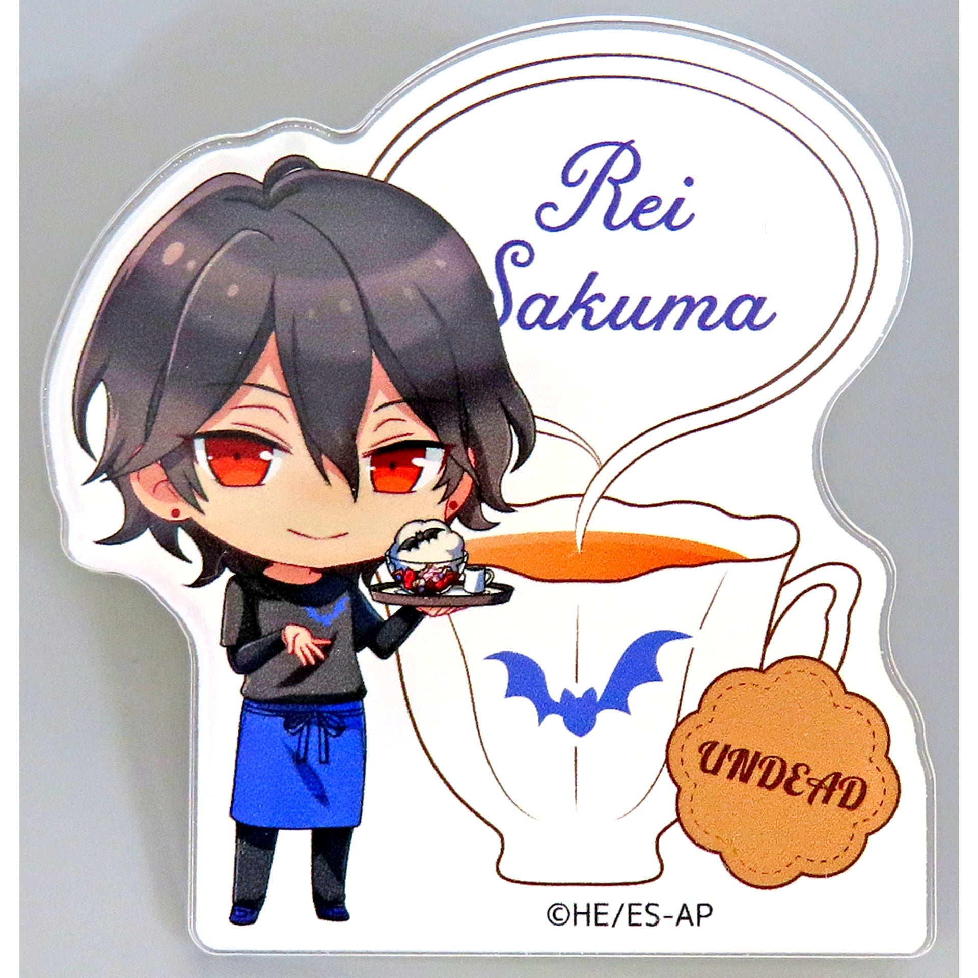 Rei Sakuma Ensemble Stars - Starry Night Tea Party - Acrylic Name Badge C-BOX [USED]