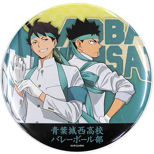 Toru Oikawa Hajime Iwaizumi Haikyu!! To The Top Big Button animate Only Shop Limited [USED]