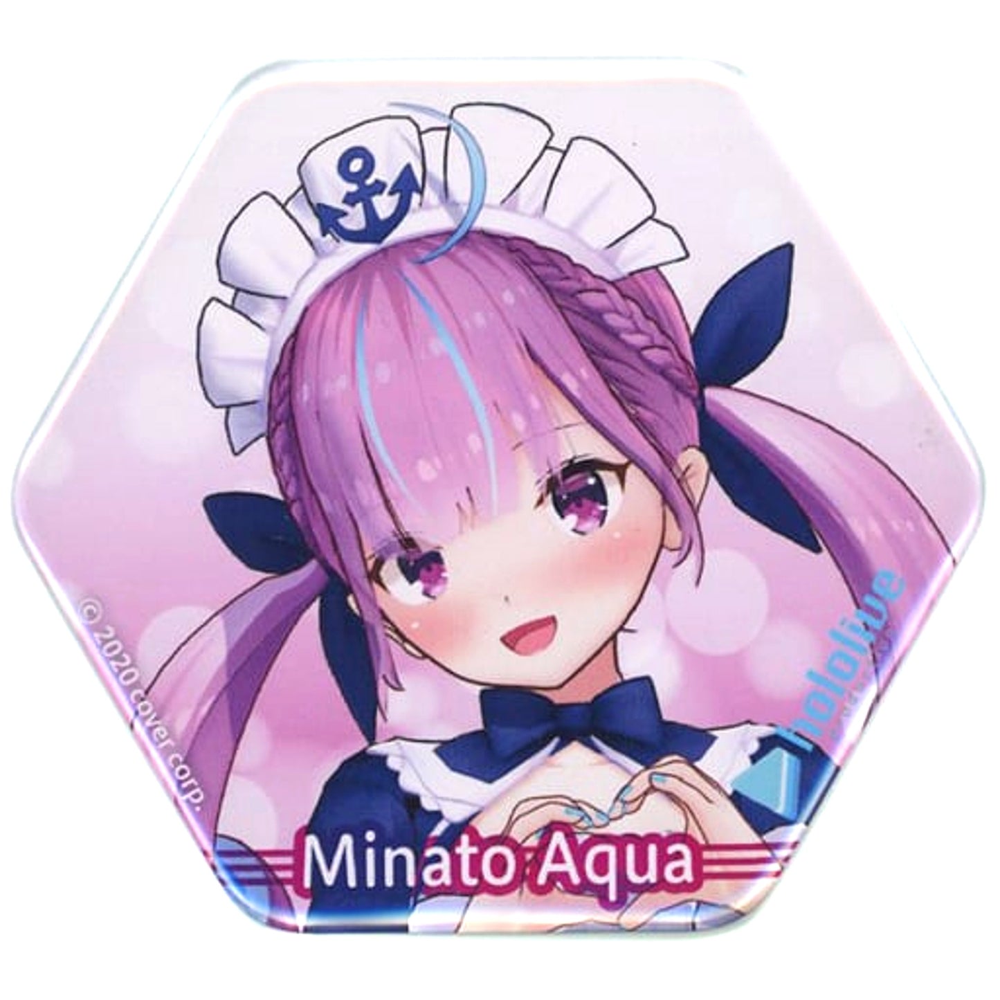 Minato Aqua Virtual YouTuber Hololive x Atre Akihabara Blind Button [USED]