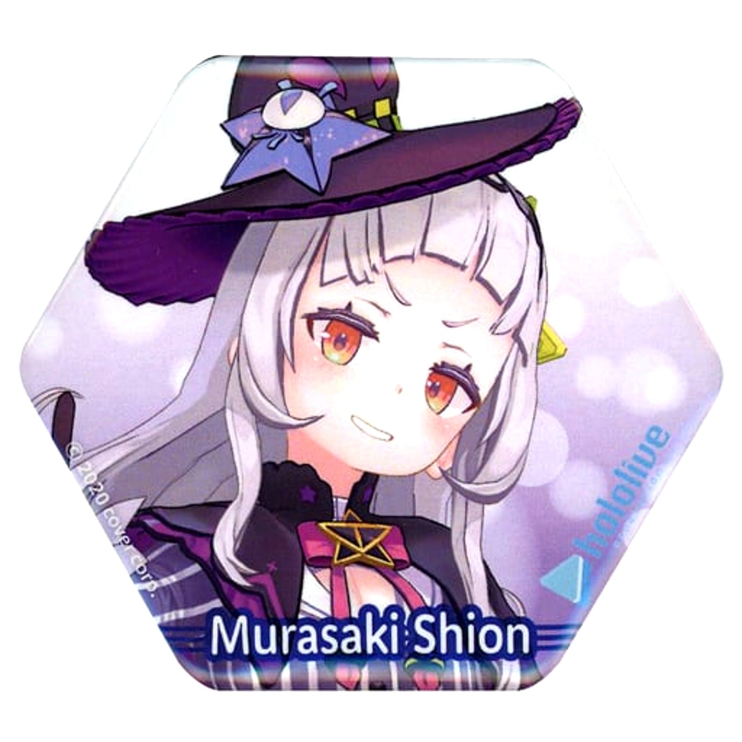 Murasaki Shion Virtual YouTuber Hololive x Atre Akihabara Blind Button [USED]