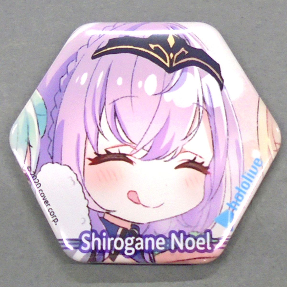 Shirogane Noel Virtual YouTuber Holo Live x Atre Akihabara Blind Button [USED]