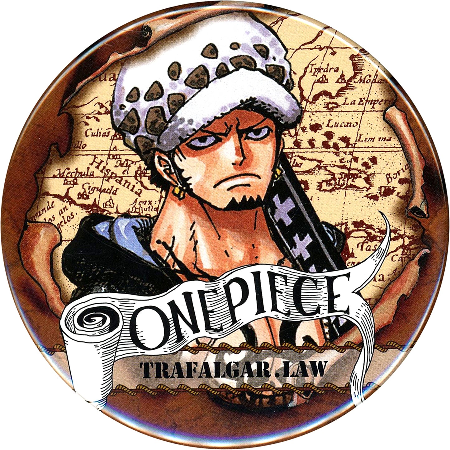 Trafalgar Law One Piece Collection Button Vol. 4 [USED]