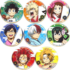 Set of 8 My Hero Academia Trading Badge Collection Kakizome ver. [USED]