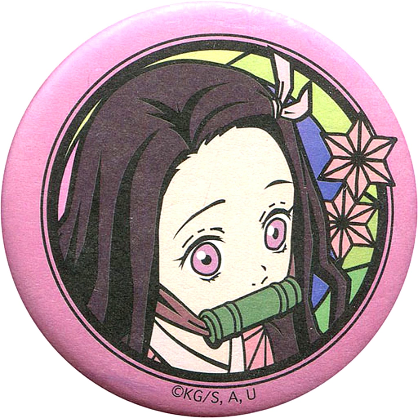Nezuko Kamado Demon Slayer Washi Button Vol. 3 Jump Shop Ltd [USED]