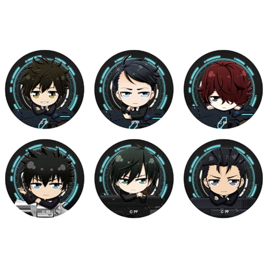 Shinya Kougami & Others Psycho-Pass 3 All 6 Types Set Notty Series Trading LED Badge [USED]