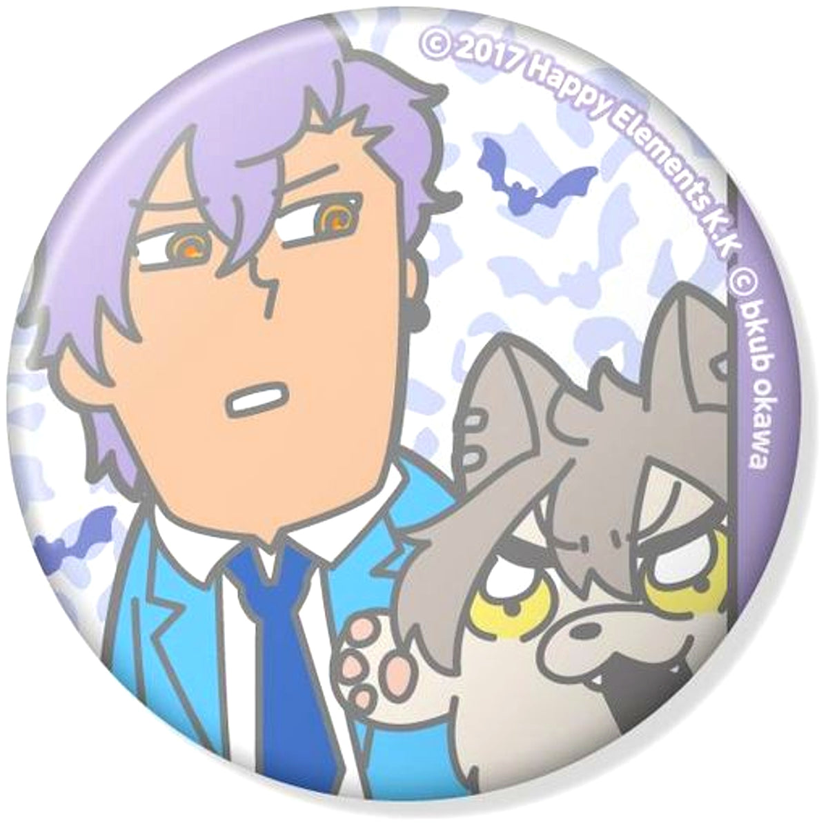 Adonis Otogari & Koga Oogami Normal Ensemble Stars Bkub Okawa Ensemble Bukubu Stars Button Collection Vol.7 [USED]