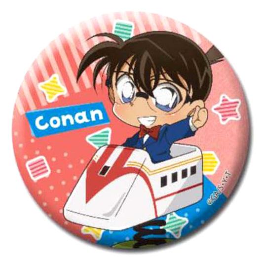 Detective Conan Conan Edogawa Chibi Trading Can Badge Vehicle Buttons [USED]