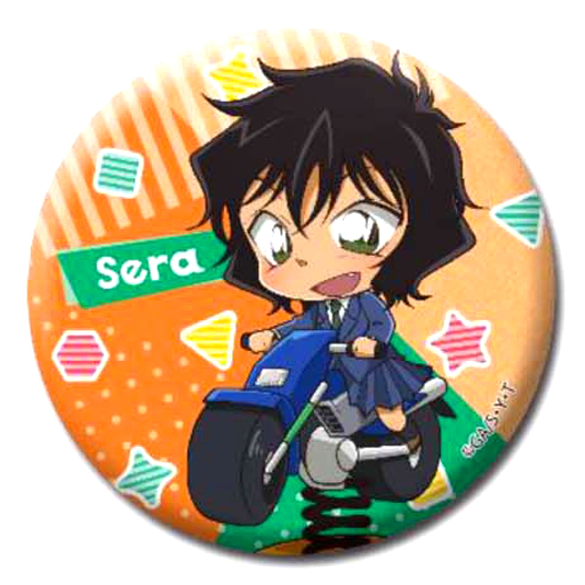Masumi Sera Detective Conan Deformed Trading Button Vehicles [USED]