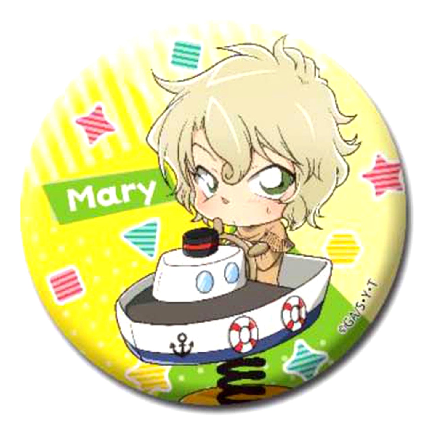 Mary Sera Detective Conan Deformed Trading Button Vehicle [USED]