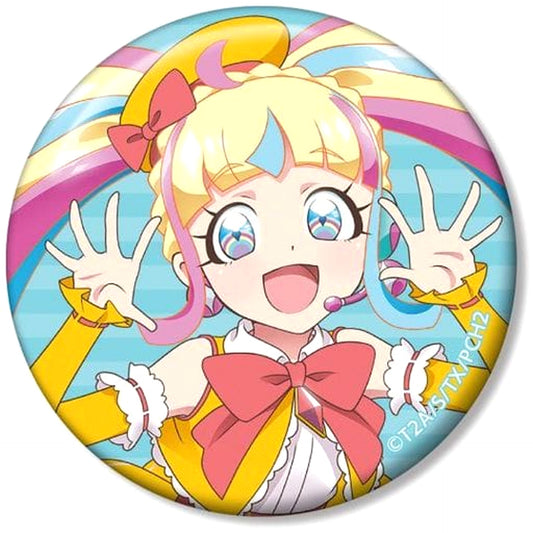Kiratto Pri Chan Daia Yellow Dress Ver. Original Illustration Can Badge Buttons [USED]