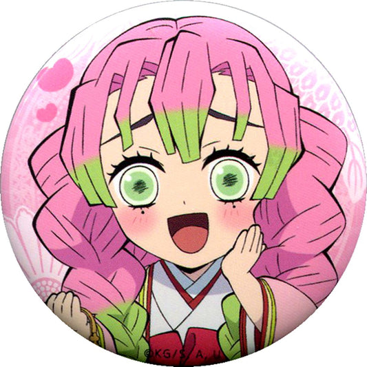 Mitsuri Kanroji Demon Slayer: Kimetsu no Yaiba Hinamatsuri Event Original Illustration 57mm Random Button Type A Normal Ver. [USED]