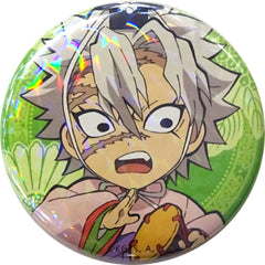 Demon Slayer: Kimetsu no Yaiba Sanemi Shinazugawa with Glitter Original 57mm Random Can Badge B Hinamatsuri Event Limited Buttons [USED]