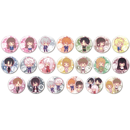 Fruits Basket Souma Yuki & Others Es Series Nino Trading Badge Collection Sakurai Ver. All 20 Types Set Buttons [USED]
