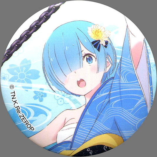Rem Re:ZERO Starting Life in Another World Kimono Button Sega Campaign Vol 1 UFO Catcher Play Bonus [USED]