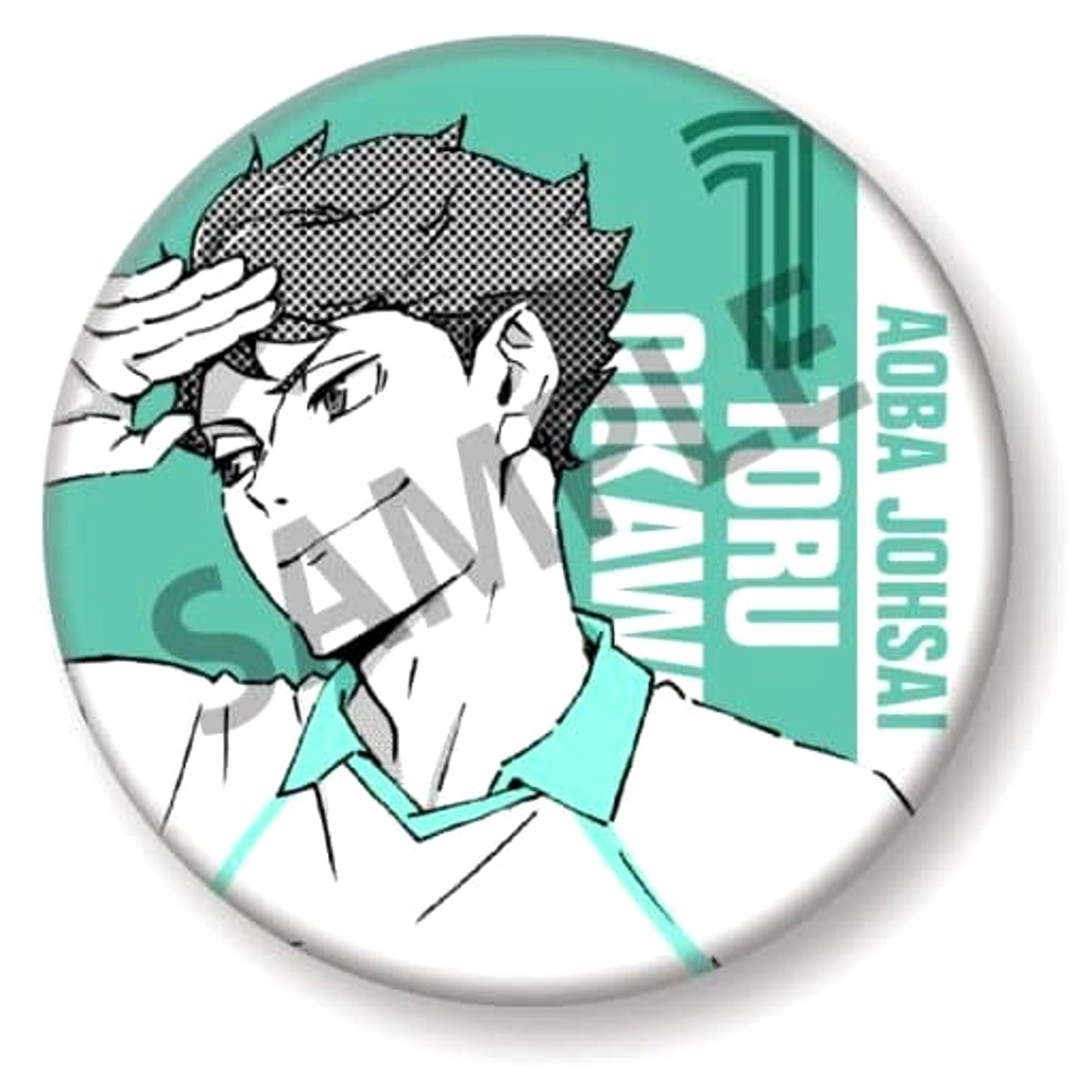 Toru Oikawa Haikyu!! To The Top Portrait Random Button [USED]
