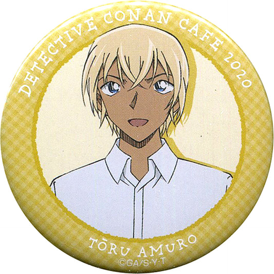 Toru Amuro Detective Conan Cafe 2020 Full Body Button [USED]