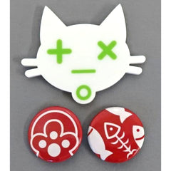 Collar x Malice Kageyuki Shiraishi's Cat Special Kuji Acrylic Badge & 32mm Can Badge Prize E Buttons [USED]