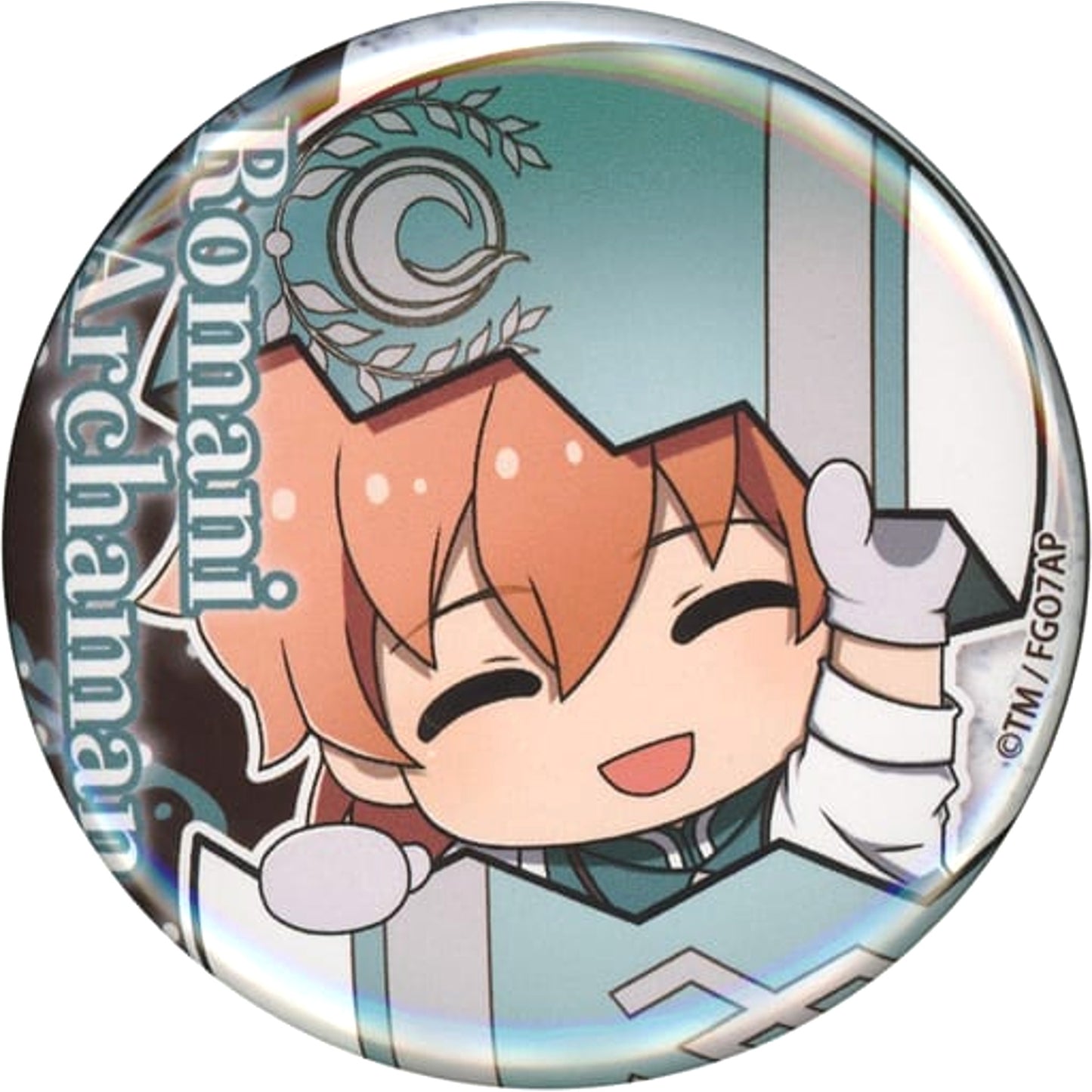 Fate/Grand Order: Absolute Demonic Front - Babylonia Romani Archaman Hyokotto Trading Can Badge Buttons [USED]