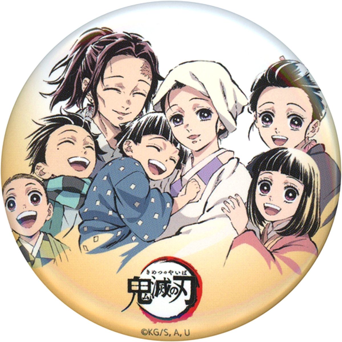 Group Kamado Family Demon Slayer: Kimetsu no Yaiba Demon Slayer Kimetsu no Yaiba All Intensive Exhibition Interlude Image Random Button Part 4 [USED]