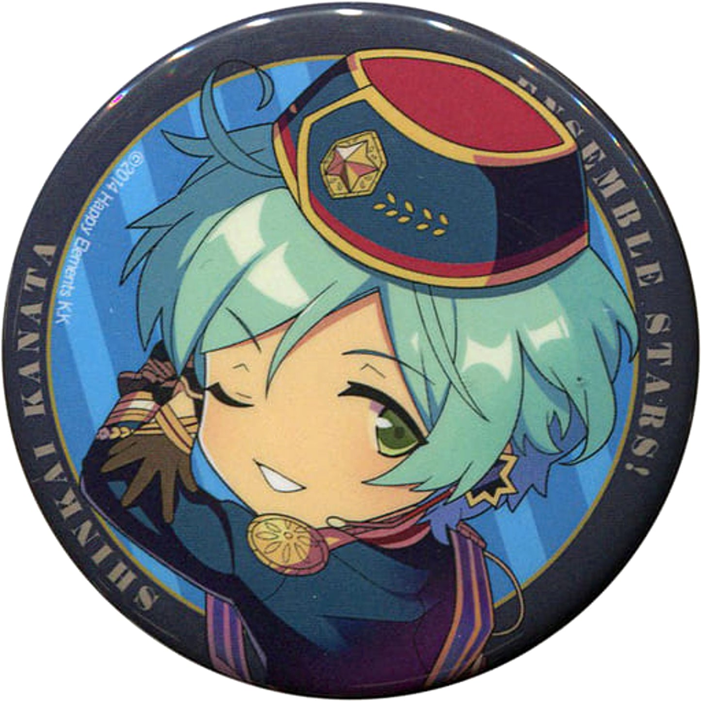 Kanata Shinkai Over Face Ensemble Stars! Random Button 2020 Eccentric Snow Party! 2020 Limited [USED]