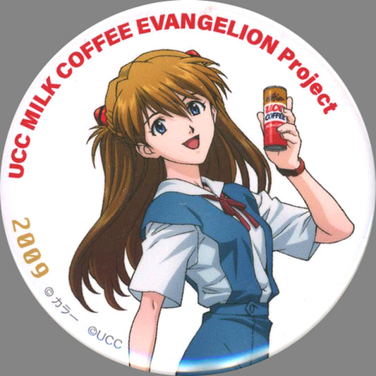 Asuka Shikinami Langley Asuka Langley Soryu School Uniform 2009 Successive Illustration Button Neon Genesis Evangelion Eva Can Mini Museum [USED]