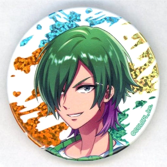 Dream!ing Takaomi Shishimaru Hologram Trading Can Badge TYPE A Colorful Festival in Shibuya Marui Limited Buttons [USED]
