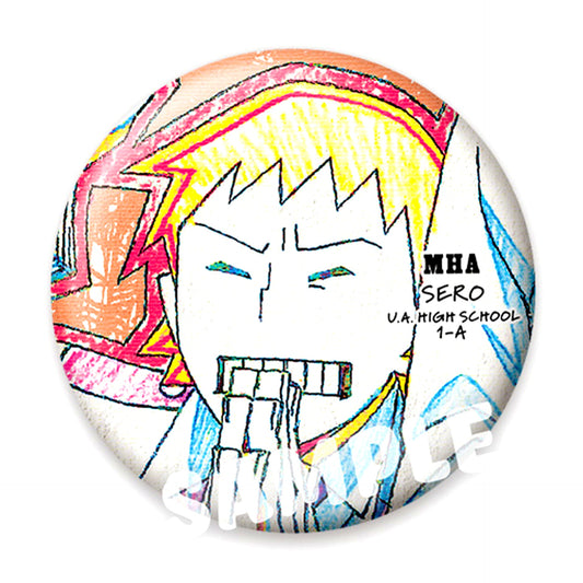 Hanta Sero My Hero Academia Hero Button 12 [USED]