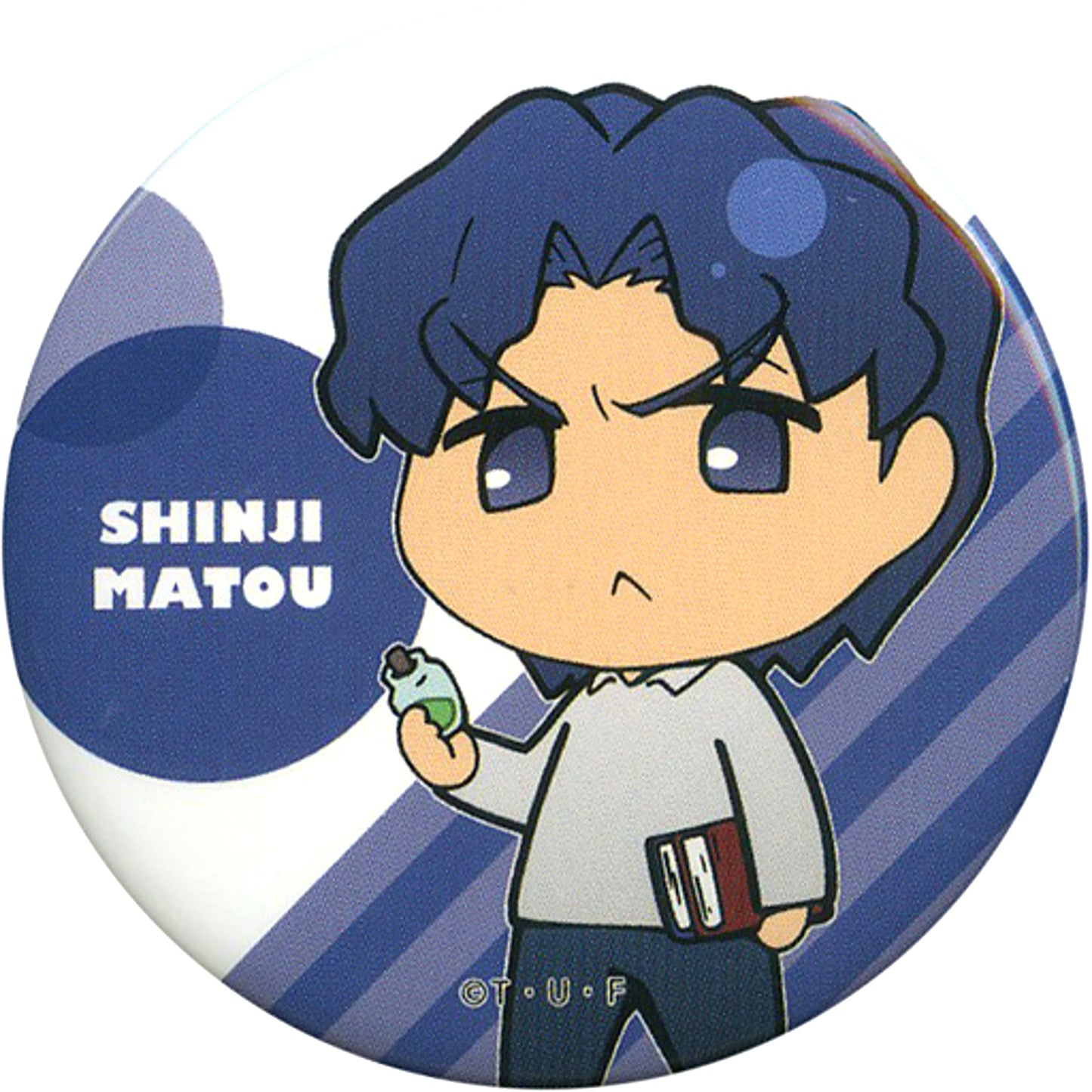 Shinji Matou Fate/stay night Heavens Feel III.spring song Illustration SD Button Chapter 2 B Theater Goods [USED]