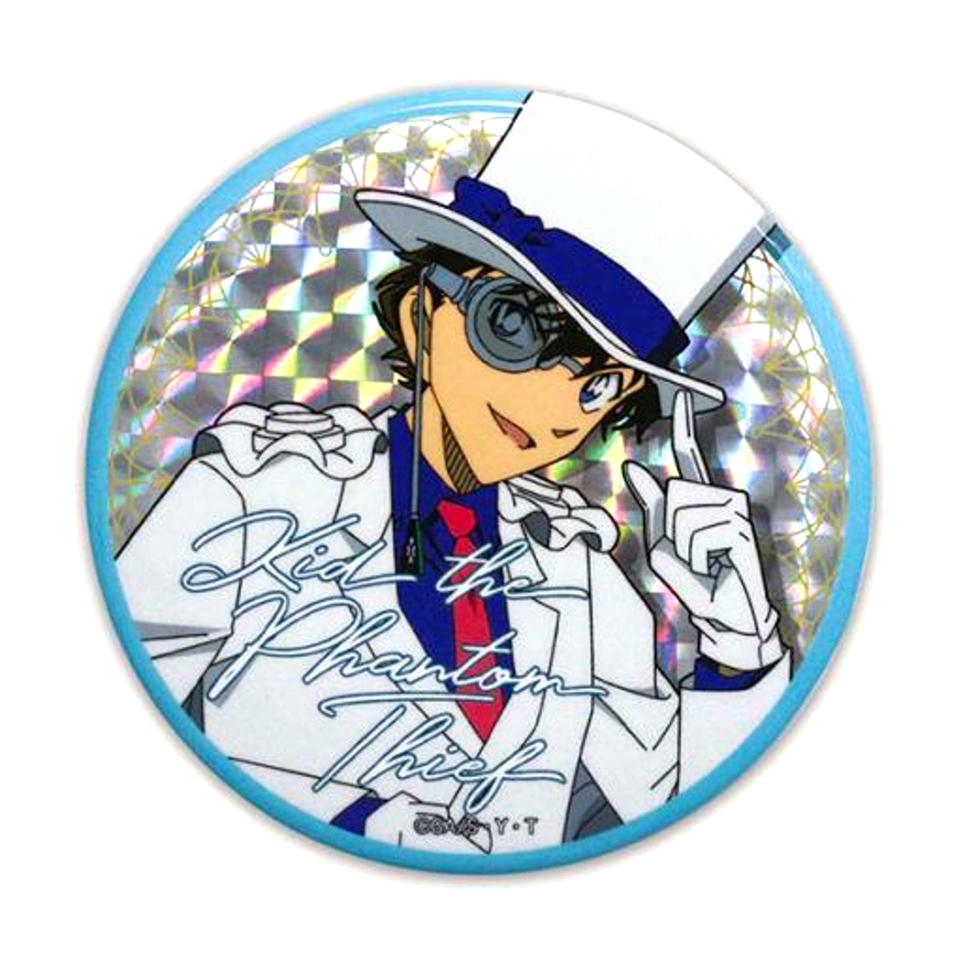 Kaitou Kid 2020 Detective Conan Hologram Button [USED]