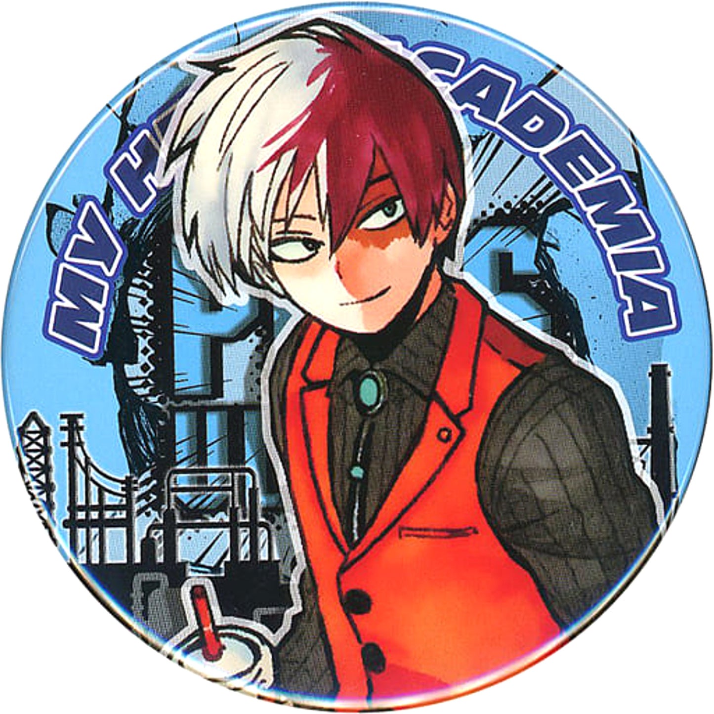 Shoto Todoroki My Hero Academia Collection Button Part 5 [USED]