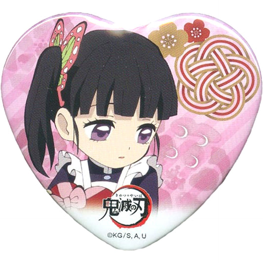 Kanao Tsuyuri Demon Slayer: Kimetsu no Yaiba Drawn Heart Shape Button ufotable Cafe Valentine Event [USED]